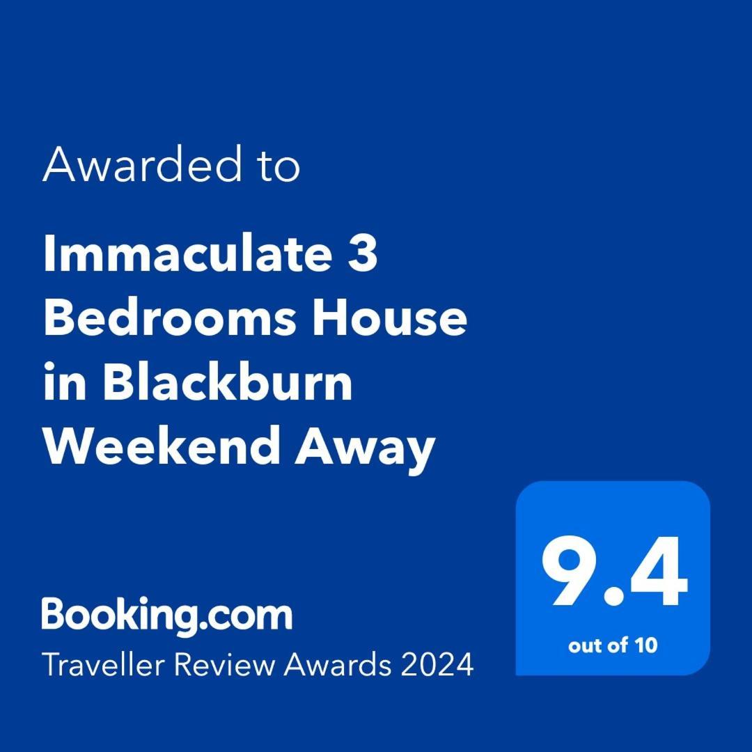 Entire Charming 5-Bed House In Darwen Blackburn Bb1 Free Parking Roadside Rishton Bagian luar foto